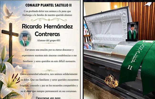 Detienen a presuntos responsables de muerte de estudiante del CONALEP Saltillo
