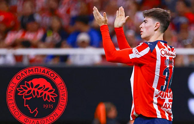Olympiacos ofrece 15 millones de dólares por 'Hormiga' González