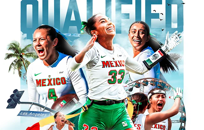 ¡A los Juegos Olímpicos! Selección mexicana femenil de flag football avanza a Los Ángeles 2028
