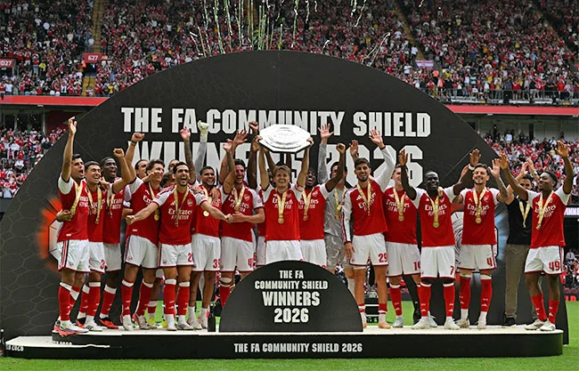Arsenal exhibe al City de Maresca y conquista la Community Shield