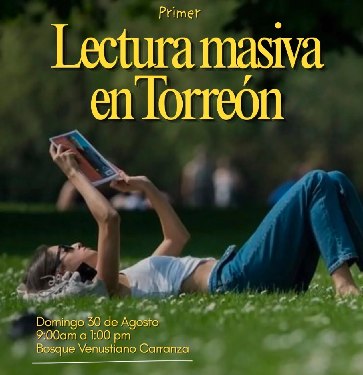 "Leer es un acto de resistencia": convocan a la primera lectura masiva en Torreón