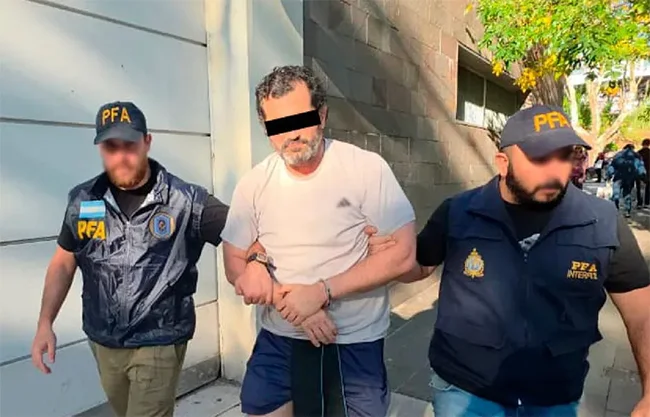 Trasladarán a México a contralmirante Farías Laguna, detenido en Argentina