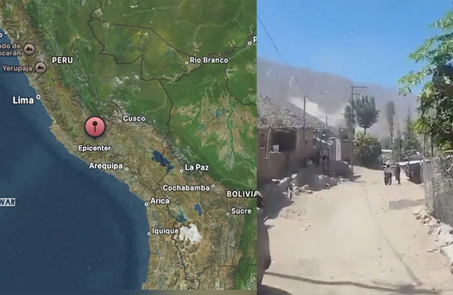 Terremoto de magnitud 7.2 sacude Ayacucho, Perú