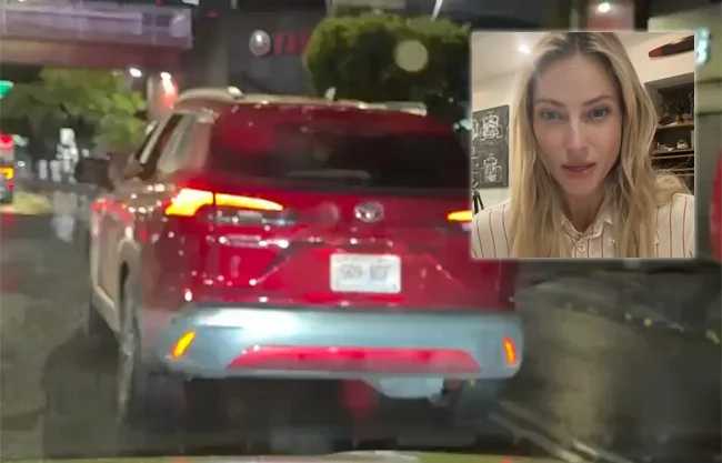 Vanessa Huppenkothen denuncia intimidación en calles de CDMX; publica estremecedor video
