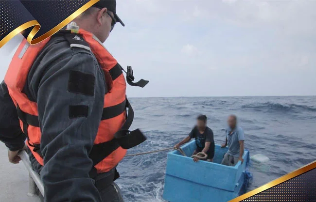 Dramático rescate en Chiapas: hallan a pescadores flotando en una hielera, llevaban 5 días a la deriva