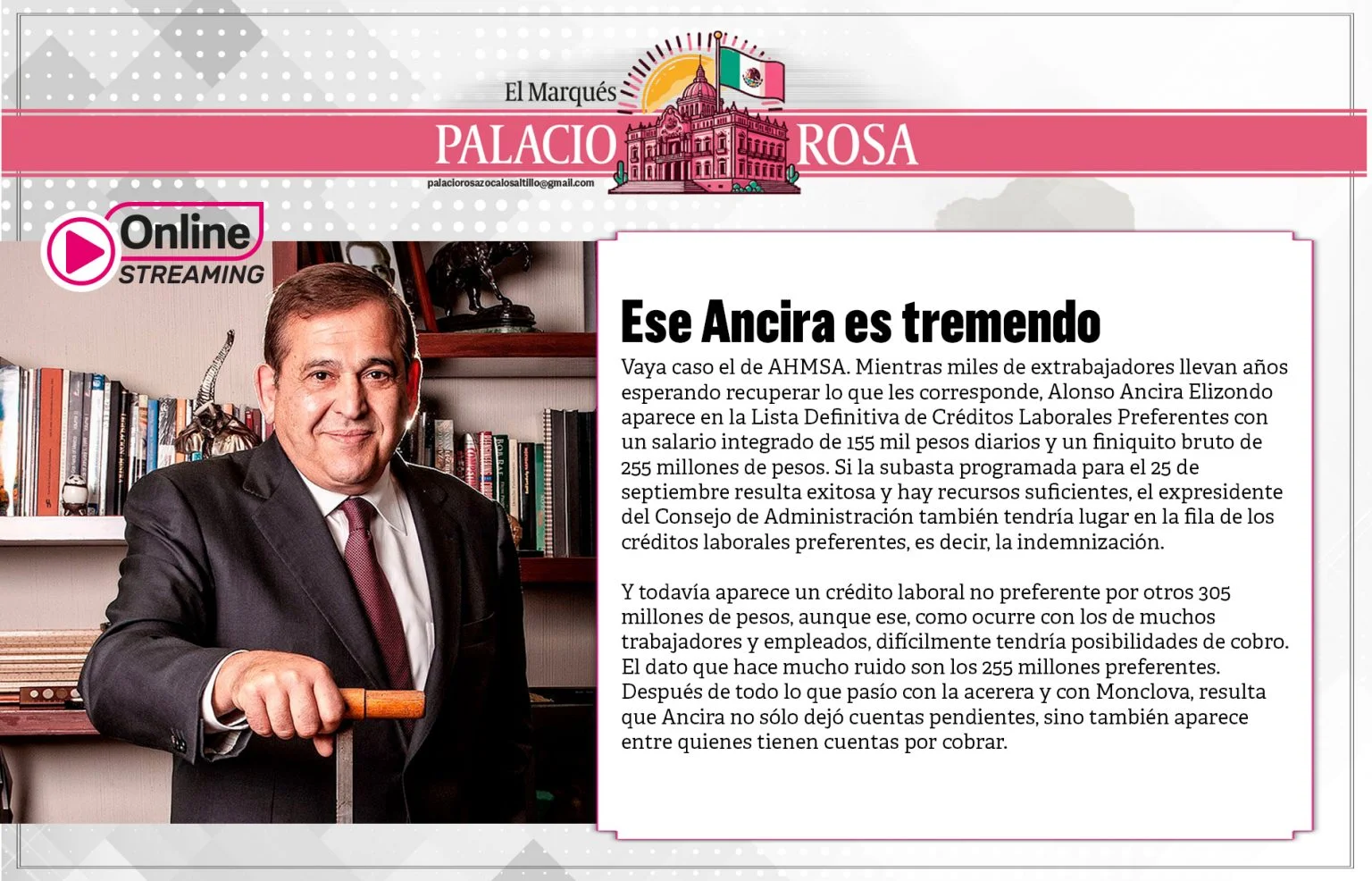 Ese Ancira es tremendo