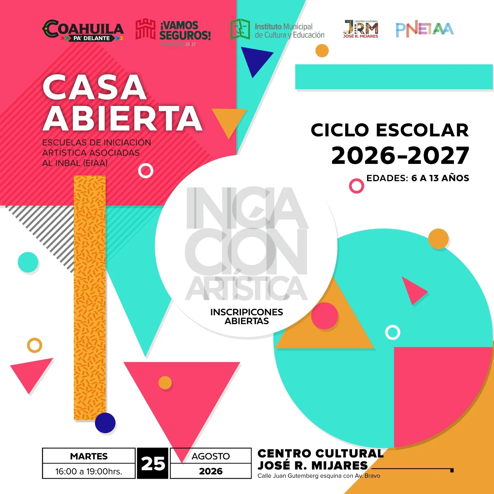IMCE abre espacios de formación artística para niñas, niños y adolescentes en Torreón