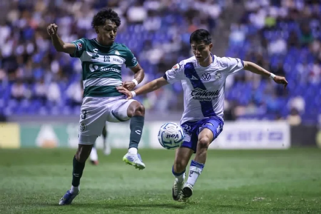 Santos se hunde: Puebla remonta y los Guerreros suman su quinta derrota al hilo