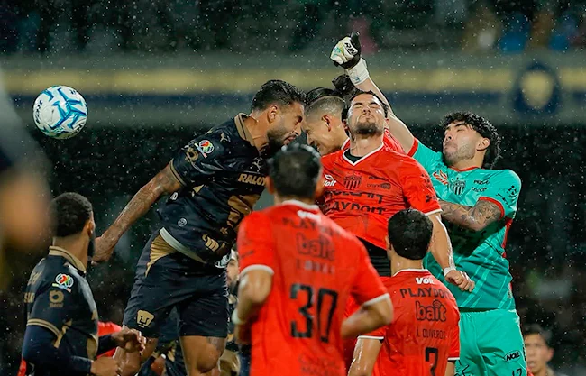 Arañan Pumas un punto en casa ante Necaxa