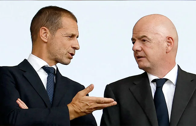 Ceferin pone contra las cuerdas a Infantino y anticipa un posible rival en la FIFA