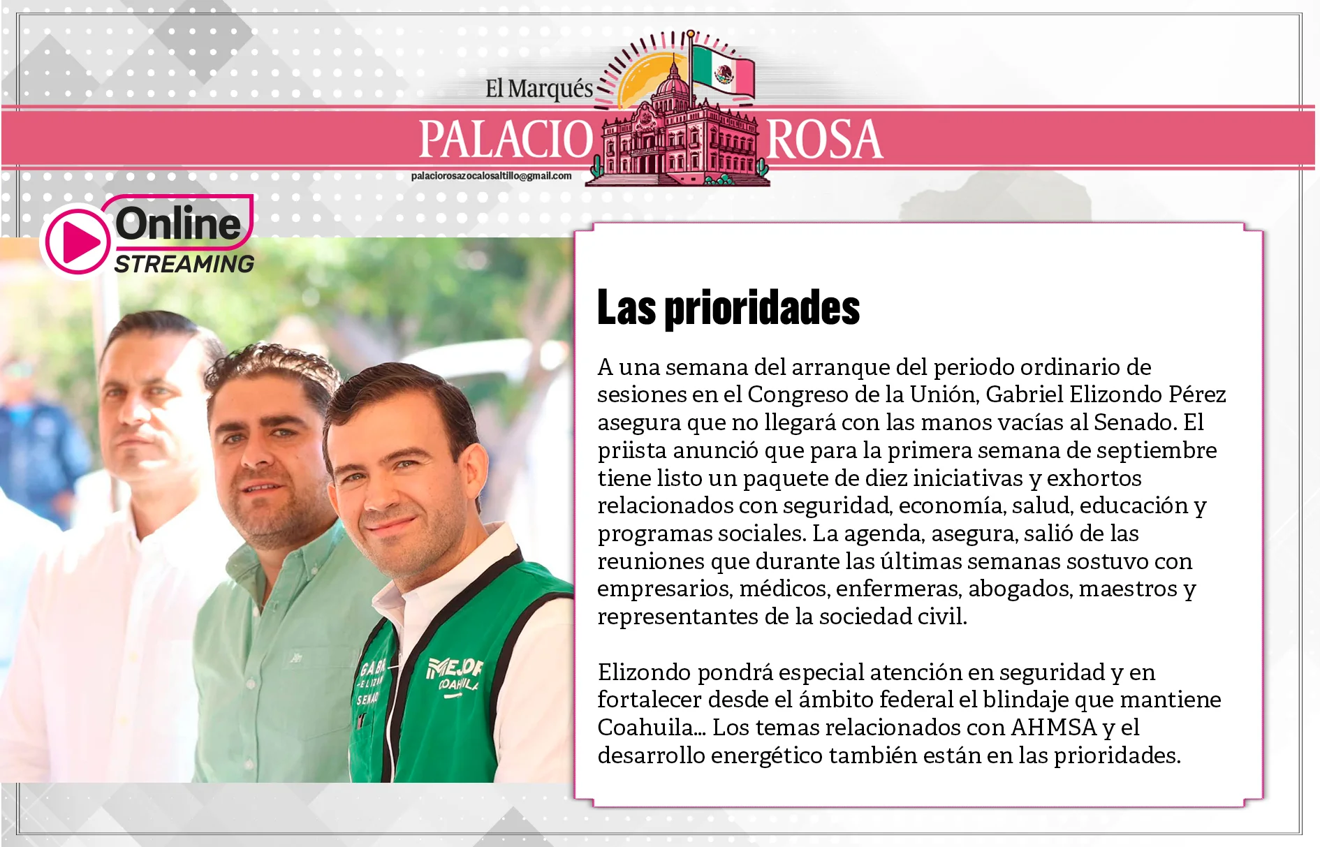 Las prioridades