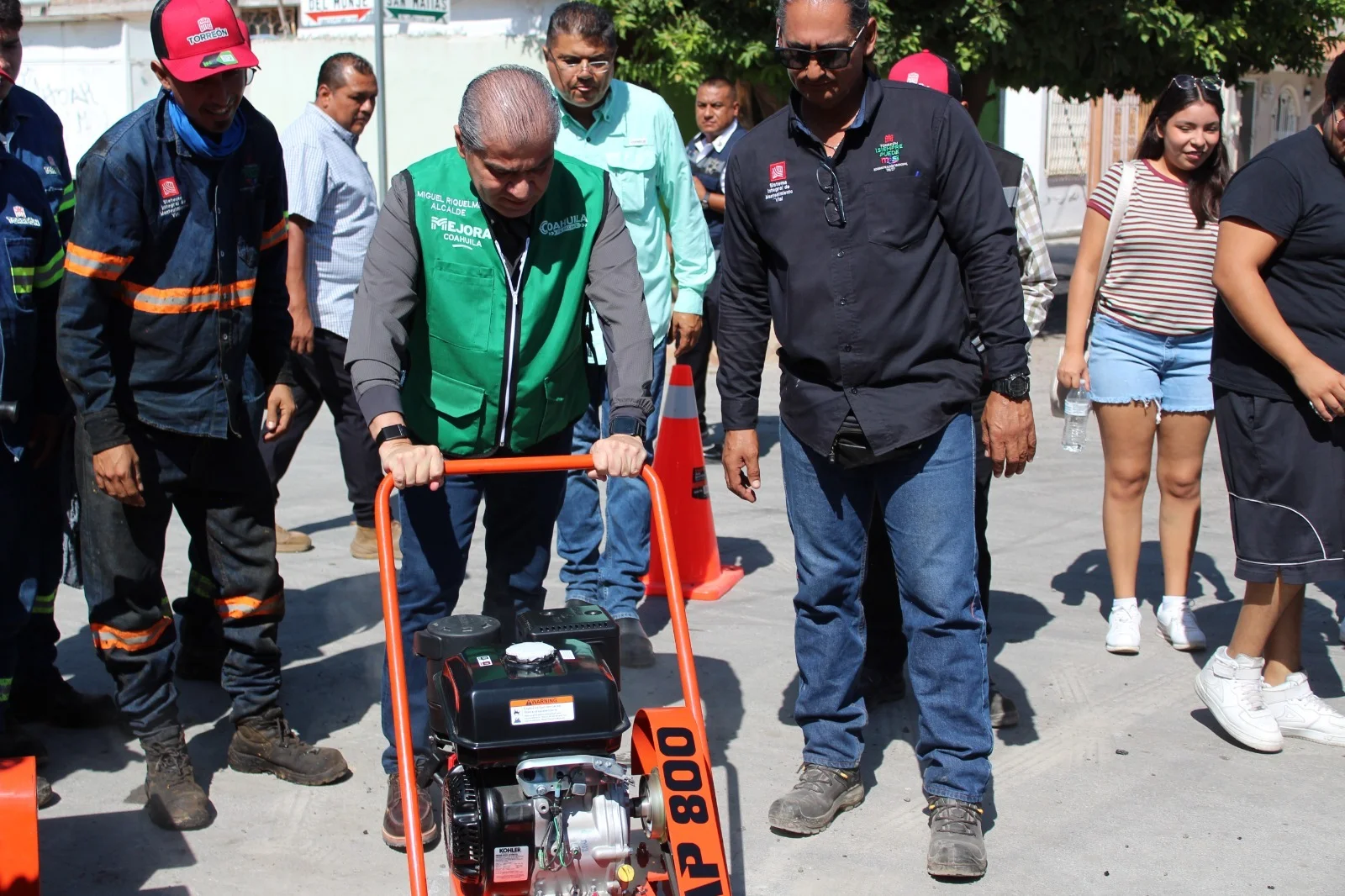 “A Darle Parejo” llega al suroriente de Torreón; van más de 5 mil metros cuadrados rehabilitados