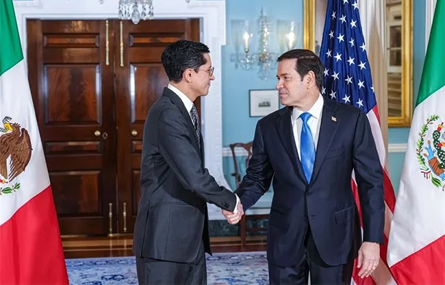 Marco Rubio presiona a México para combatir cárteles y frenar migración irregular