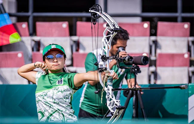¡Talento saltillense! Yaretzi Salas conquista oro y plata en el Nacional de Tiro con Arco