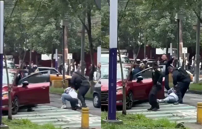 VIDEO: Detiene a falsos agentes de la FGR; hacían secuestros exprés a estudiantes en la alcaldía Miguel Hidalgo