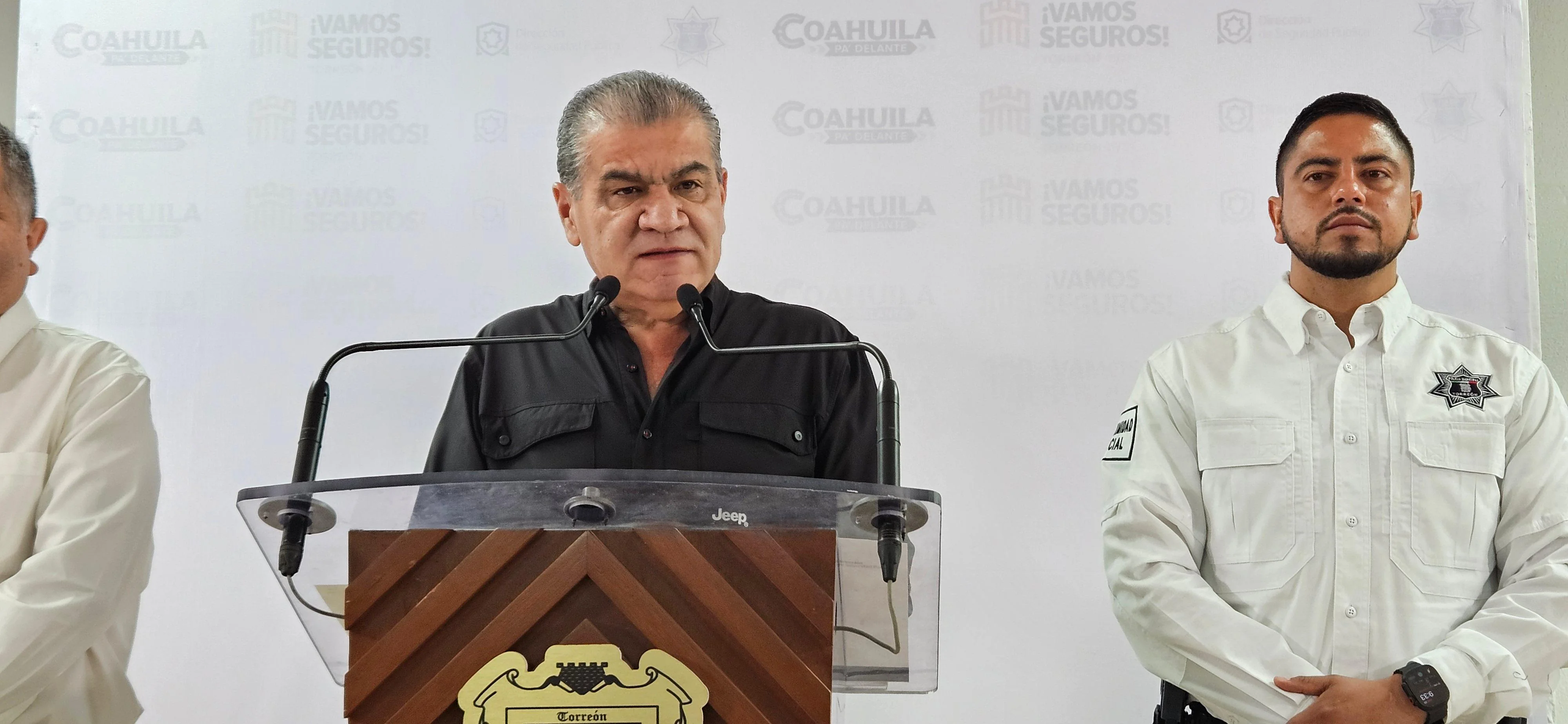 Refrenda Miguel Riquelme apoyo a familias de personas desaparecidas en Torreón