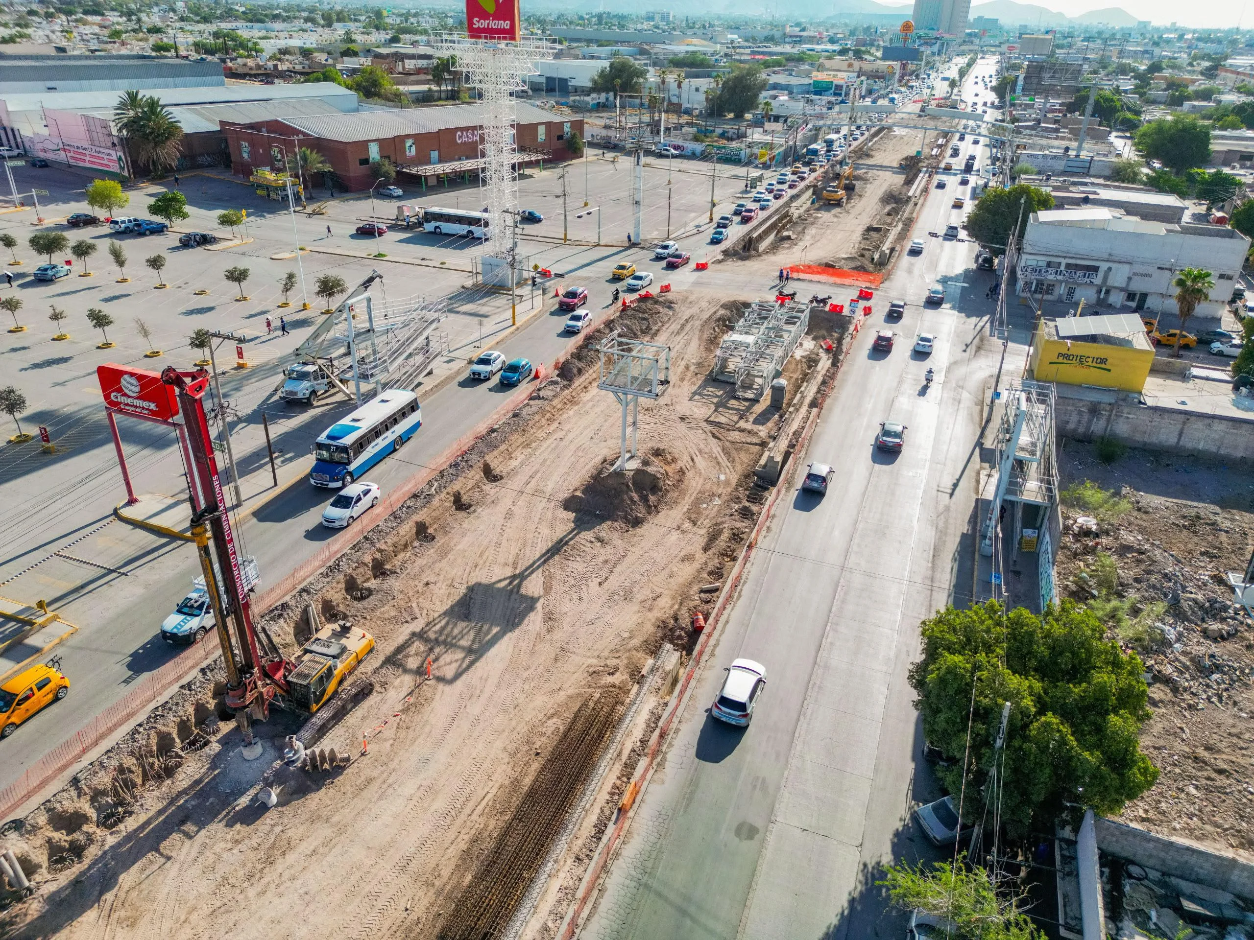 Cerrarán cruce de Revolución y Xochimilco desde este lunes por avance del Sistema Vial
