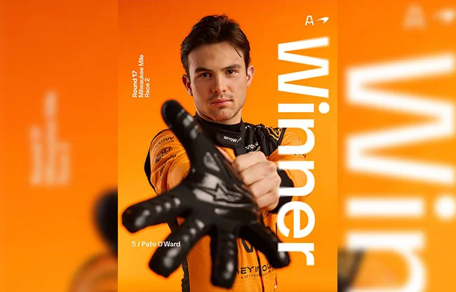 ¡Pato O'Ward conquista Milwaukee! Gana la Carrera 2 y va por el doblete en IndyCar