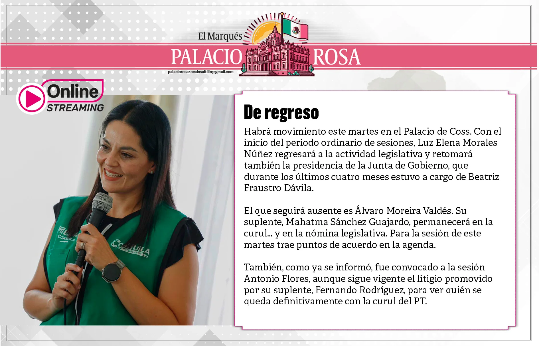 De regreso