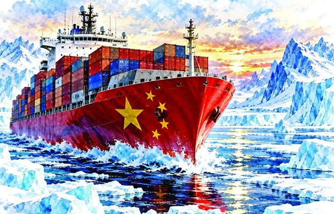China aprovecha el deshielo del Ártico; con la autorización del Kremlin