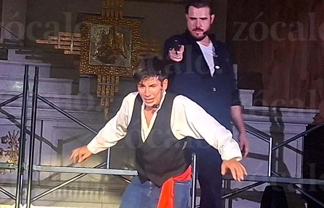 Escenifican historia de mártires de la Cristiada, hombres, mujeres y niños que murieron por su católica