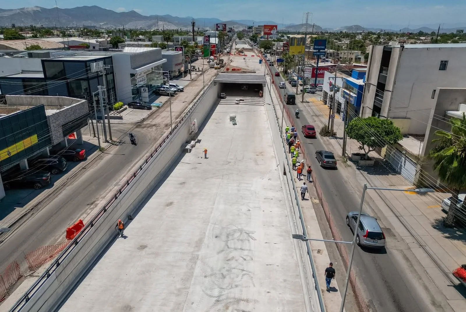 Sistema Vial Abastos–Independencia entra en etapa final; aplican contraflujo durante 10 días