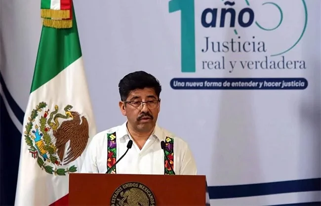 Hugo Aguilar arremete contra anterior Corte y presume independencia tras reforma de 2024