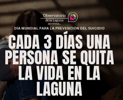 Hombres jóvenes, los más vulnerables al suicidio en la Laguna