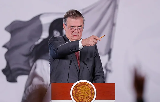 Ebrard califica como 'cordial el intercambio' en reunión de Sheinbaum y Lutnick