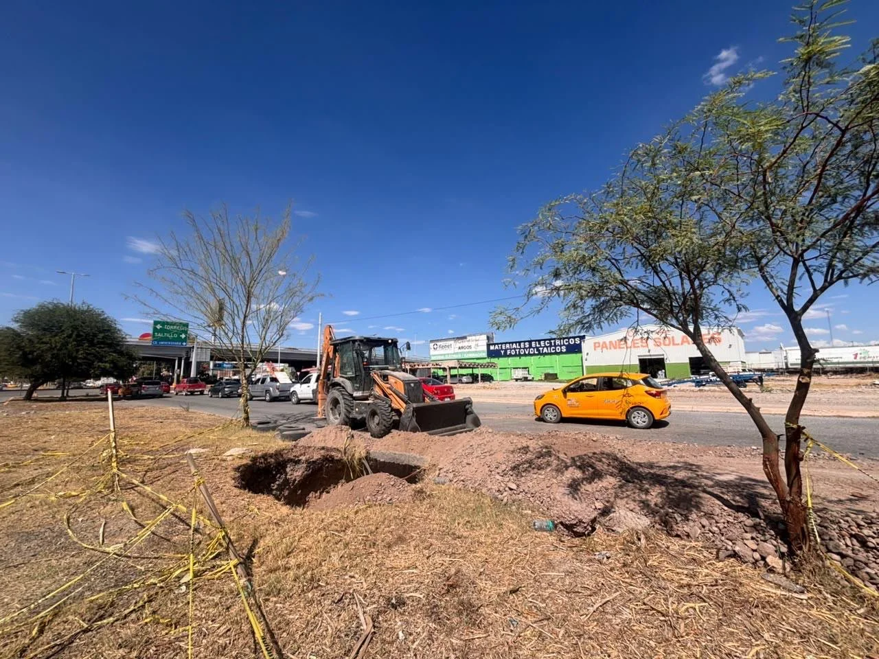 Refuerzan red de drenaje con nuevo colector en el oriente de Torreón
