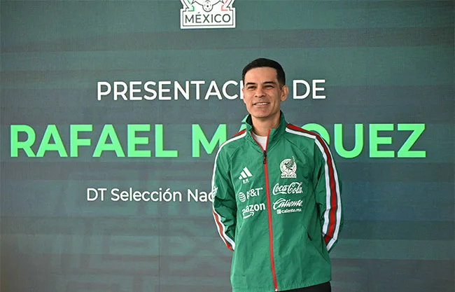 Rafa Márquez es presentado como nuevo entrenador de la Selección Mexicana