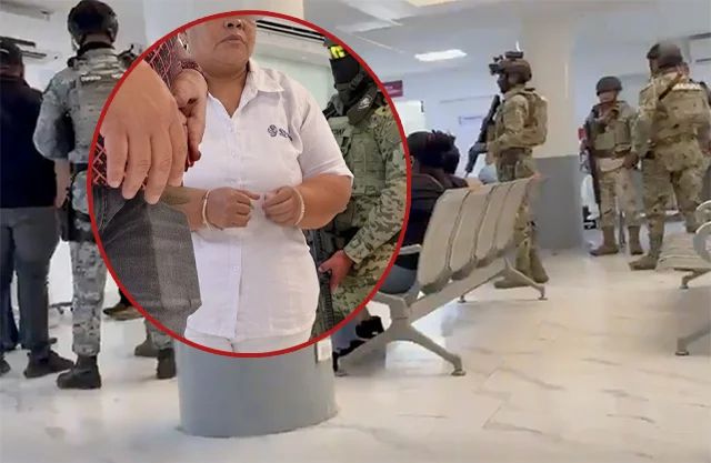 Alerta en hospital de Villahermosa: 14 elementos arrestan a una enfermera y provocan pánico entre pacientes