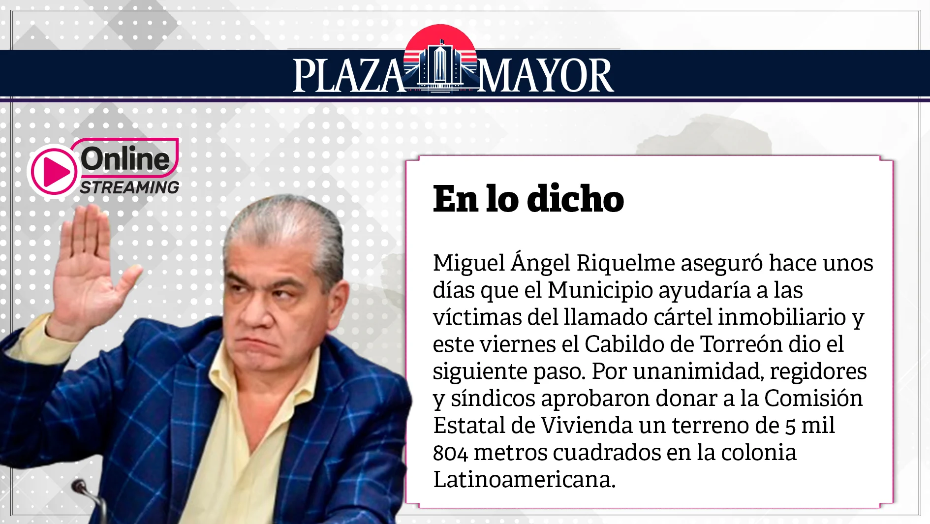 En lo dicho