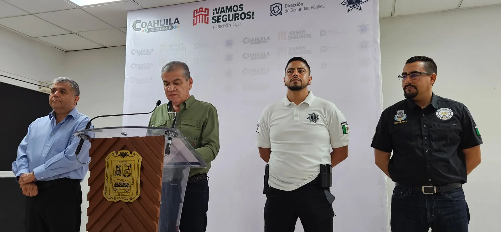 Reforzaremos la estrategia de seguridad de Manolo Jiménez: Miguel Ángel Riquelme