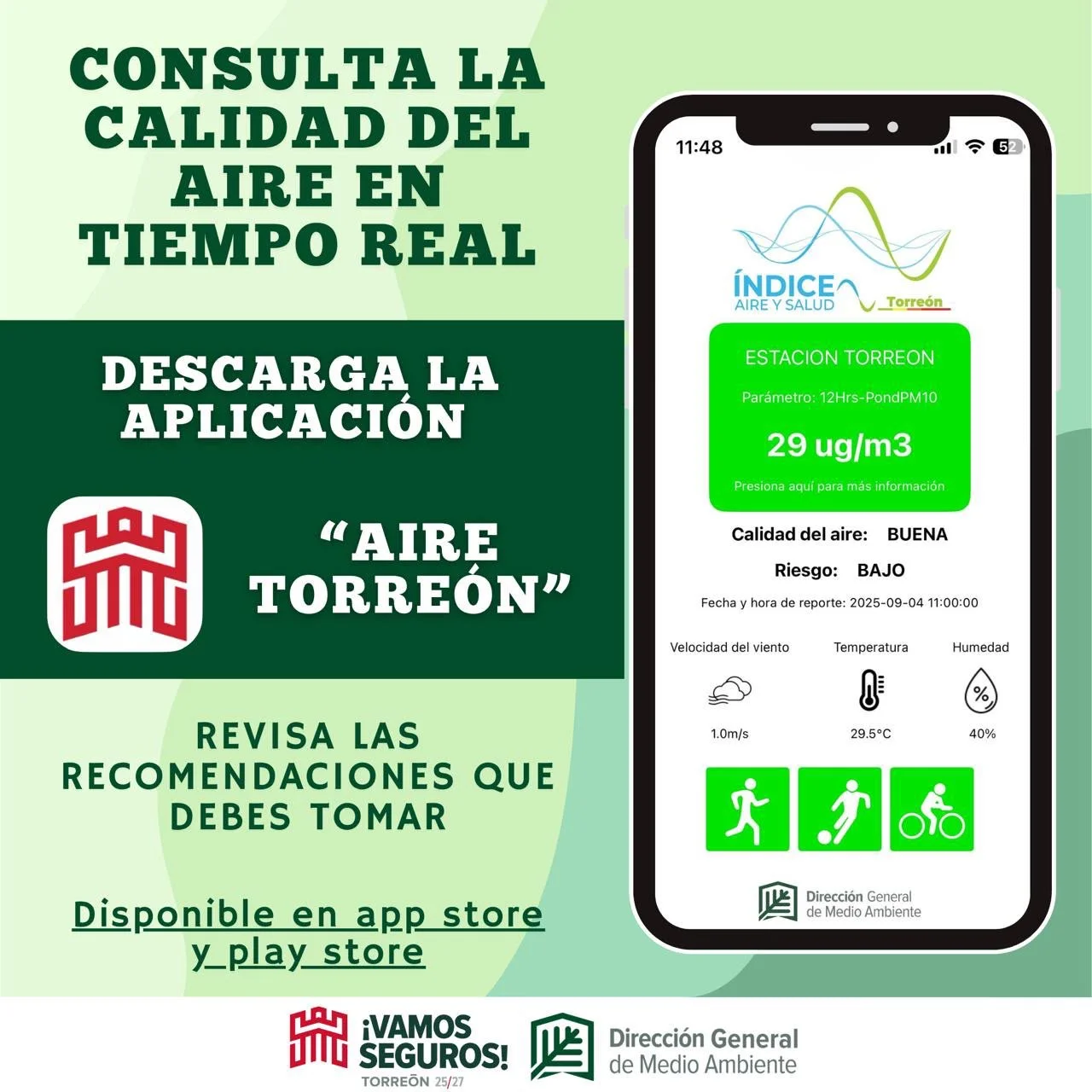 Torreón permite consultar en tiempo real los niveles de calidad del aire