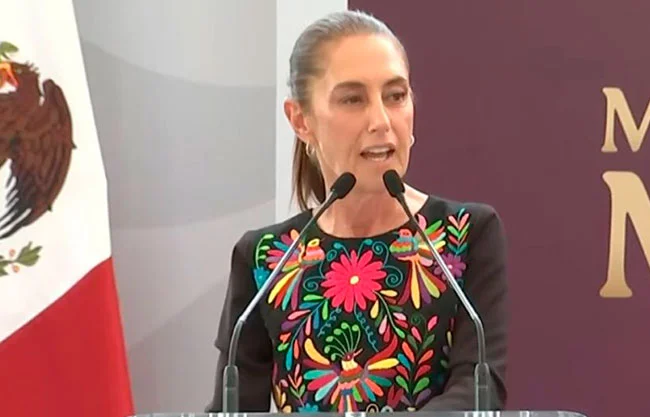 Segob dará atención a demandas de normalistas de El Mexe tras irrupción en acto presidencial en Hidalgo