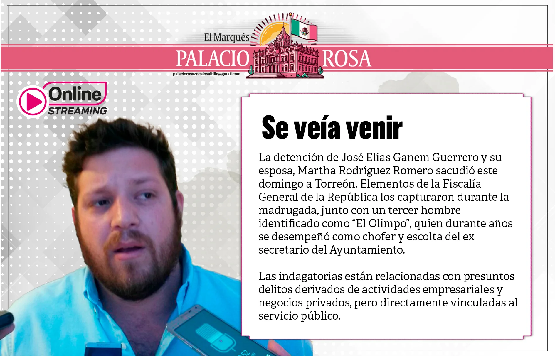 Se veía venir