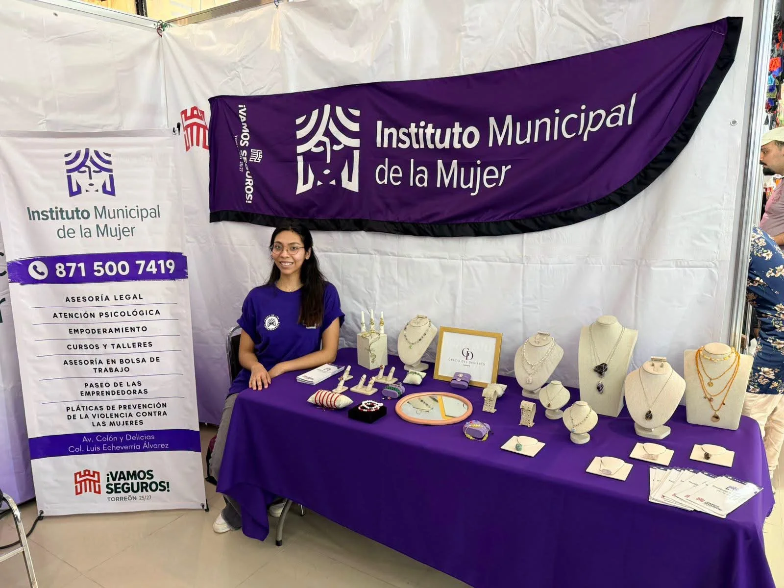 Paseo de las Emprendedoras abre espacio en la Feria de Torreón para impulsar negocios de mujeres
