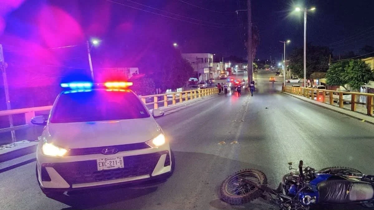 Muere motociclista tras sufrir accidente en bulevar Rodríguez Triana de Torreón