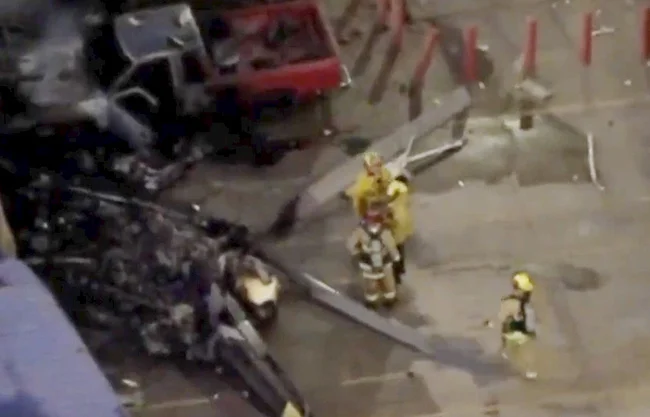 Dos accidentes consecutivos en Los Ángeles dejan al menos 5 muertos