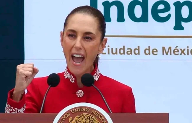 Sheinbaum advierte que México 'no se doblega' y nunca será colonia ni protectorado