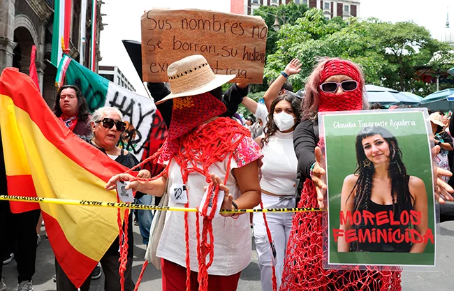 Continúa operativo para localizar a presunto feminicida de la española Claudia Tacoronte