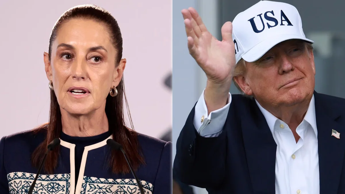 Trump y Sheinbaum conversan mientras EU y México se acercan a un acuerdo comercial, según Politico