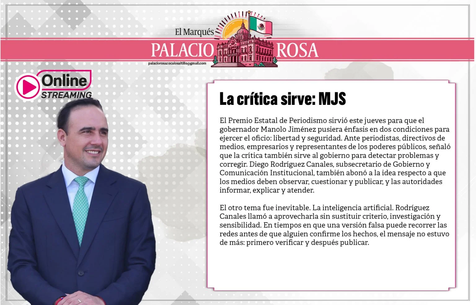 La crítica sirve: MJS
