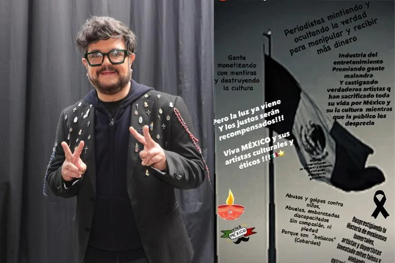 Aleks Syntek lanza polémico mensaje tras atacar a sus fans en concierto de la CdMX