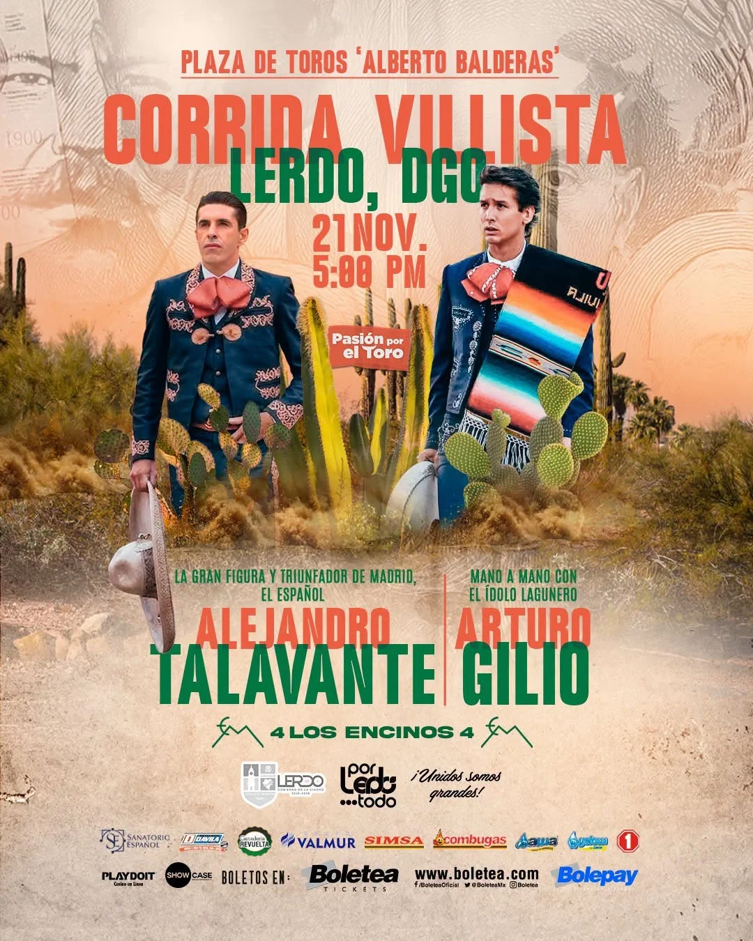 Anuncian cartel taurino para La Laguna en cierre de 2026