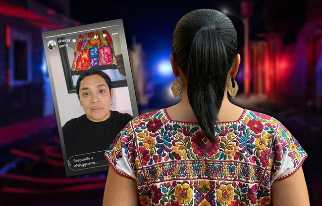 Balean casa de Elvis Guerra, diseñador de vestido de Sheinbaum en video pide ayuda a la presidenta
