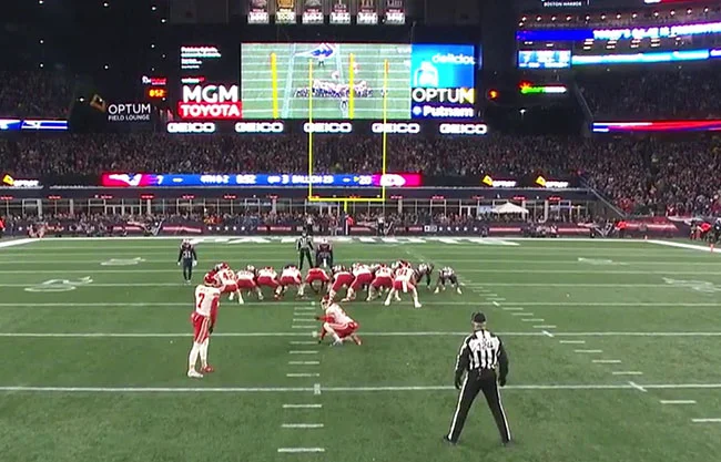 NFL endurece regla tras viralizarse supuesto truco visual en los goles de campo