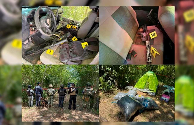 Aseguran casi 60 mil dosis de droga, armas y granadas en Tempoal; FGR atraerá el caso
