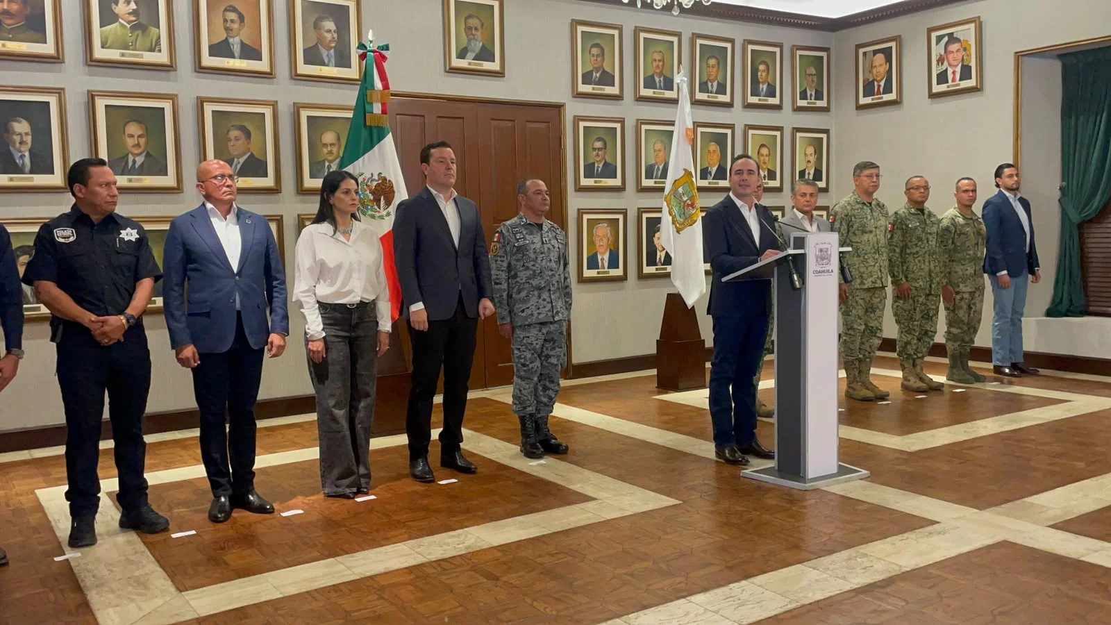 Refuerza Coahuila operativos de seguridad con Nuevo León y Durango